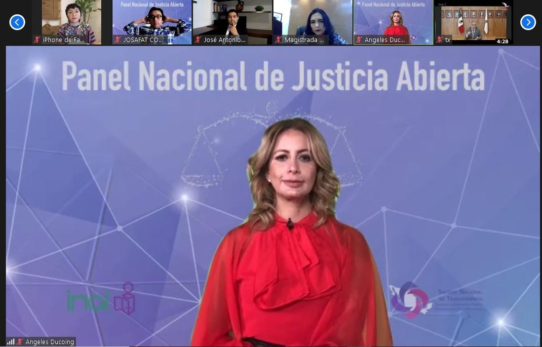 Realizan panel nacional de justicia abierta