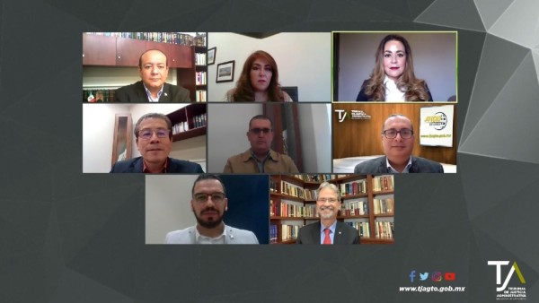Firma TJA Guanajuato convenio internacional con el INEJ de Nicaragua