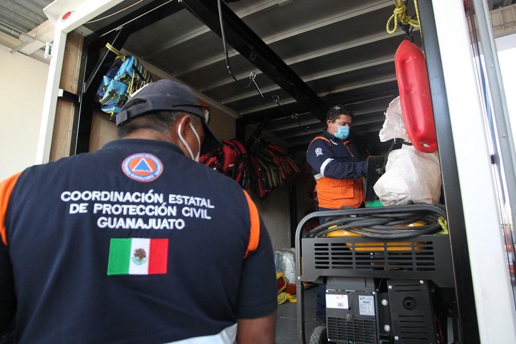 Ayuda Guanajuato con equipo de rescate en Tabasco