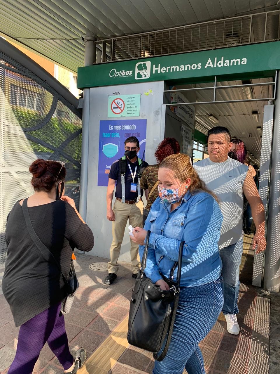 Continúa Movilidad con operativos de monitoreo de medidas preventivas en transporte público