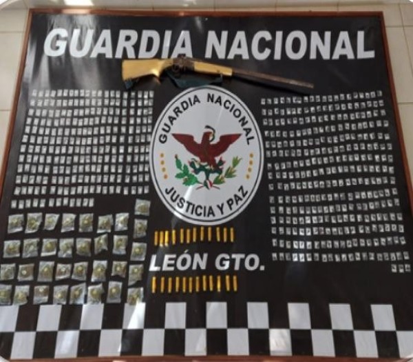 Más de 12 mil 800 dosis de droga y 32 armas fueron aseguradas con Guanajuato Seguro