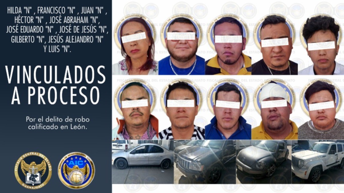 Capturan y vinculan a proceso penal a asaltantes de cuentahabientes en León