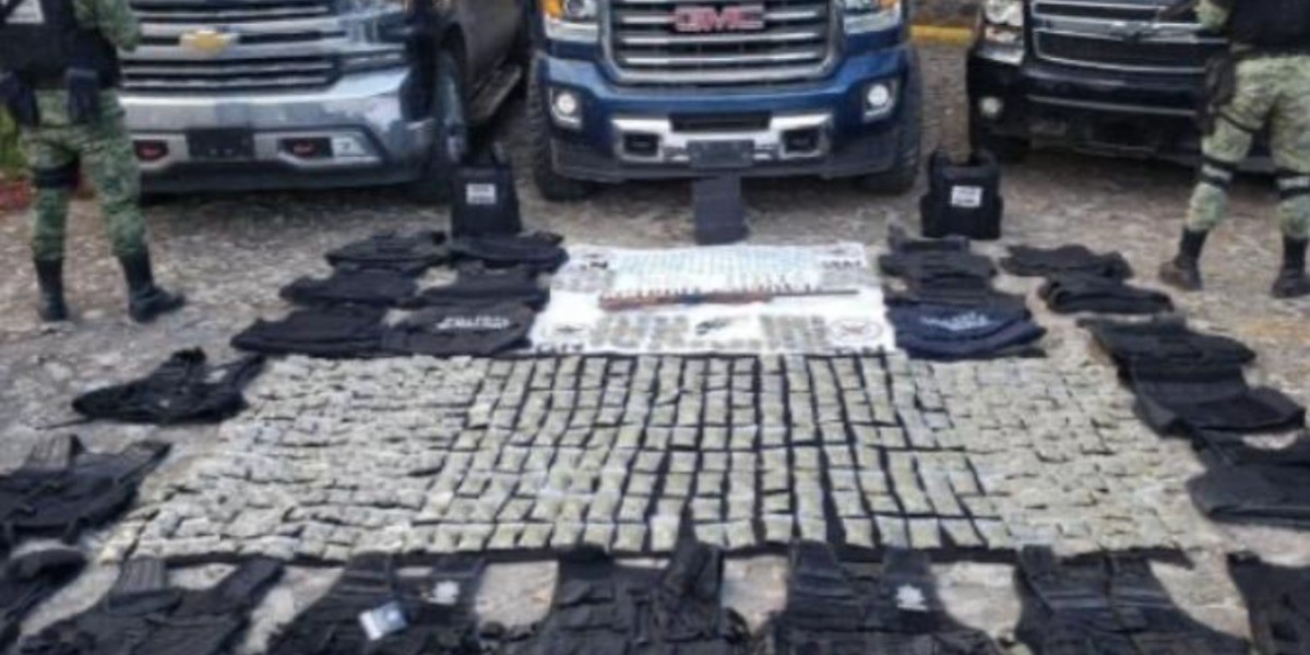 Aseguran 14 mil 600 dosis de droga