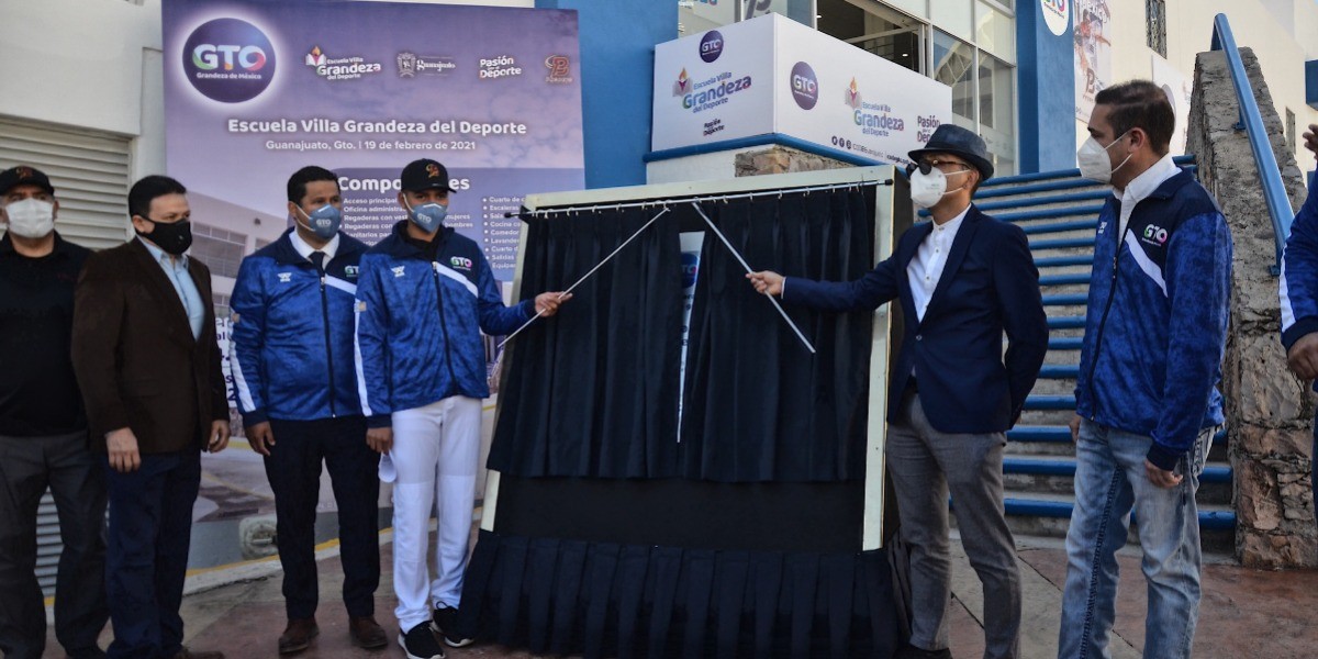 Inauguran Villa Escuela Grandeza del Deporte en Guanajuato Capital