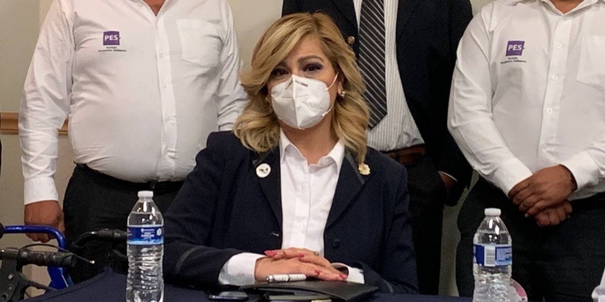 Elizabeth Medellín, candidata del PES a la alcaldía de León