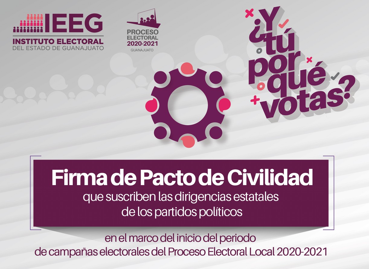 Se comprometen partidos a campañas de altura y sin descalificaciones