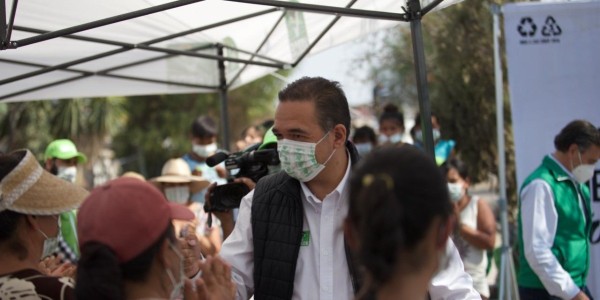 Asegura Contreras que de ganar cerrará ladrilleras y tenerías que dañan el ambiente