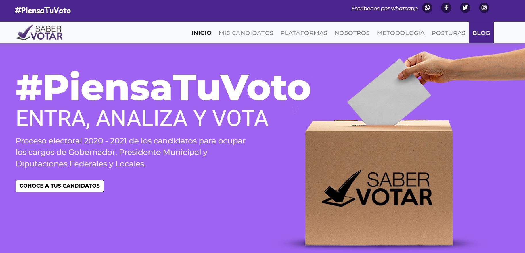Evalúan con plataforma postura de candidatos en temas como el aborto