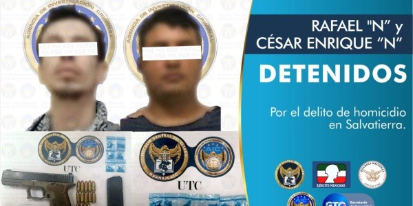 Detienen a homicidas de Javier Barajas, integrante de la Comisión Estatal de Búsqueda de Personas Desaparecidas