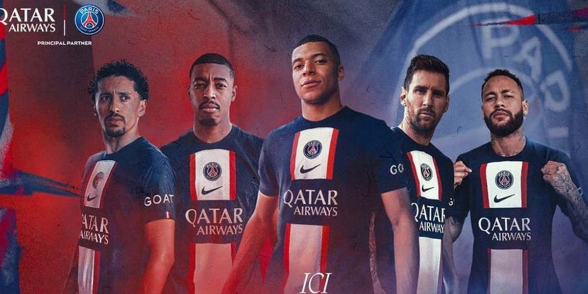 Estrena PSG jersey con nuevo patrocinador