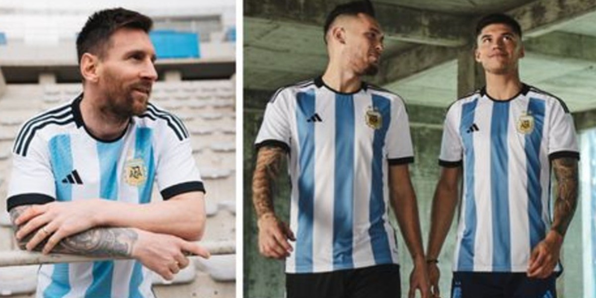 Argentina da a conocer su camiseta para Qatar 2022
