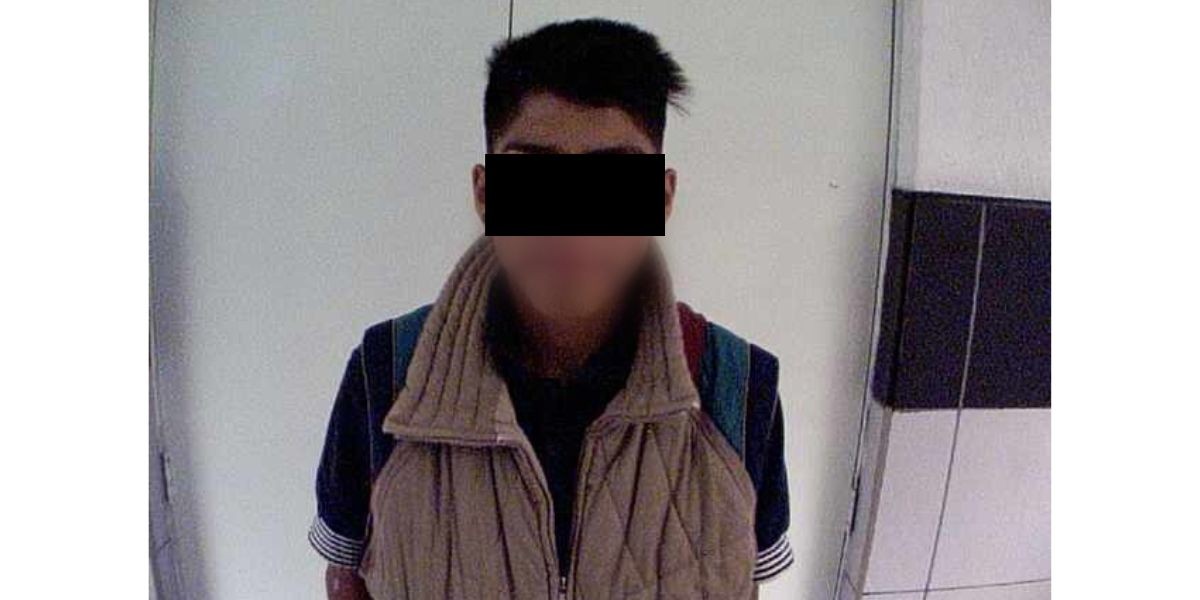 Detienen a joven por posesión de droga; sería el parricida de Agua Azul