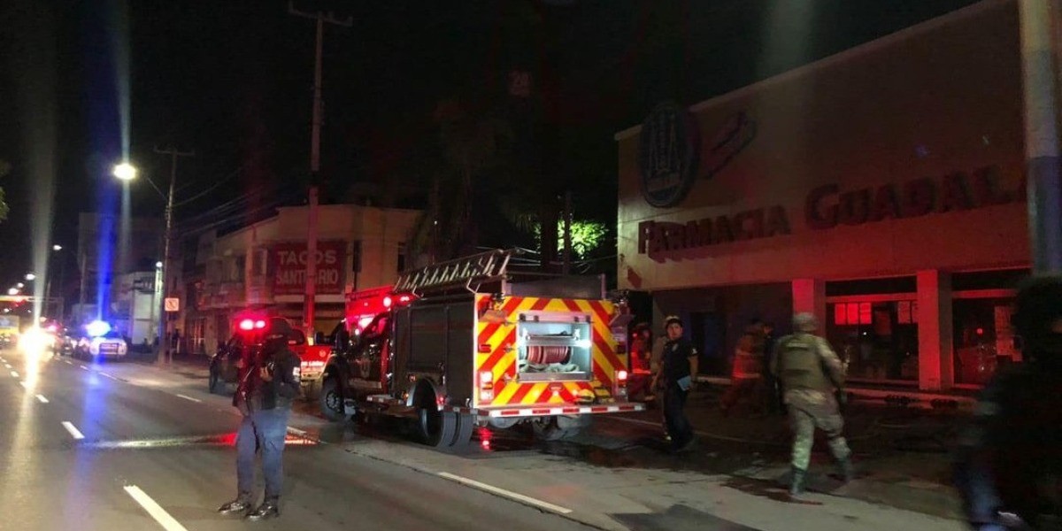 Detienen a cuatro en operativo por incendios en tiendas de León