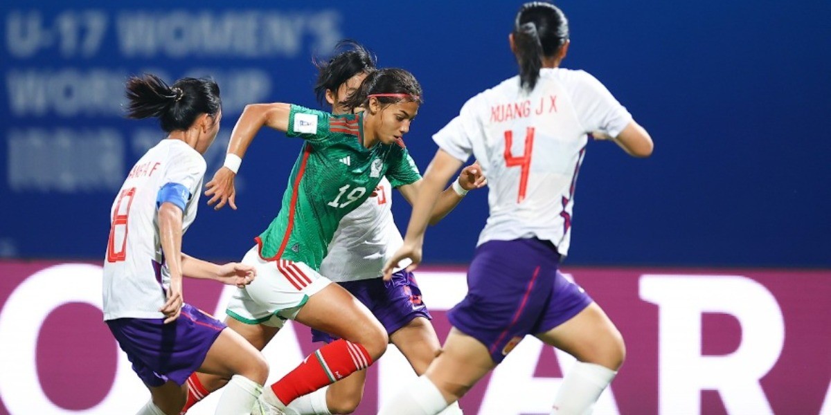 Cae México ante China en su debut en el Mundial Femenil Sub17