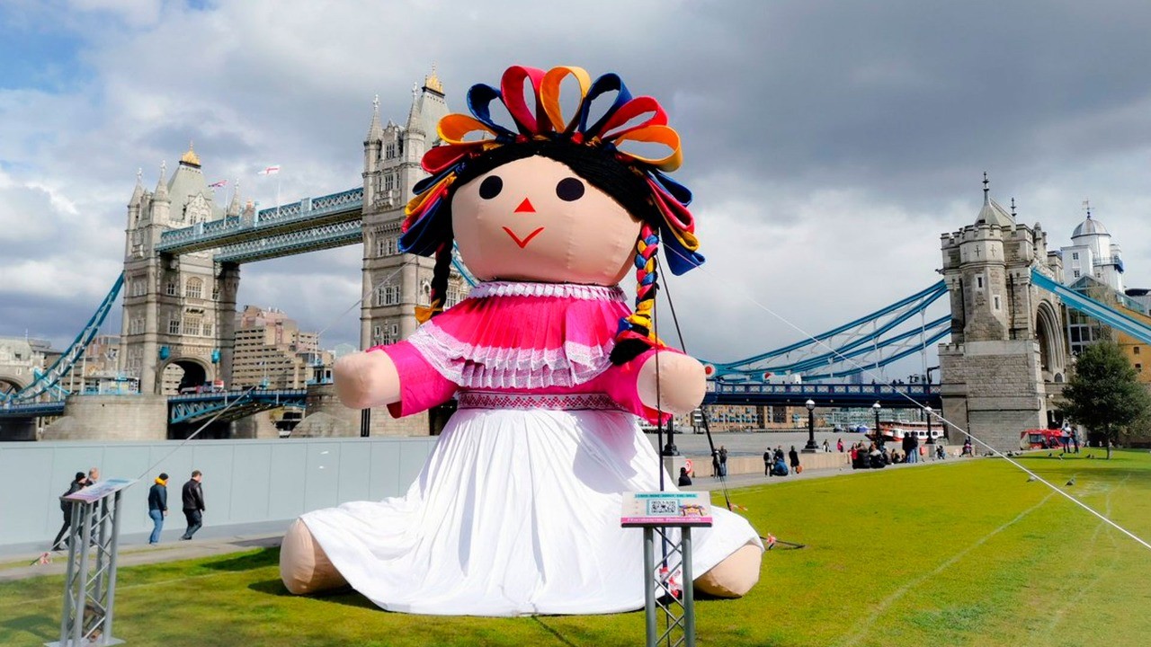 México llevará al mundial a Lele, una gigante muñeca artesanal de 1.5 metros