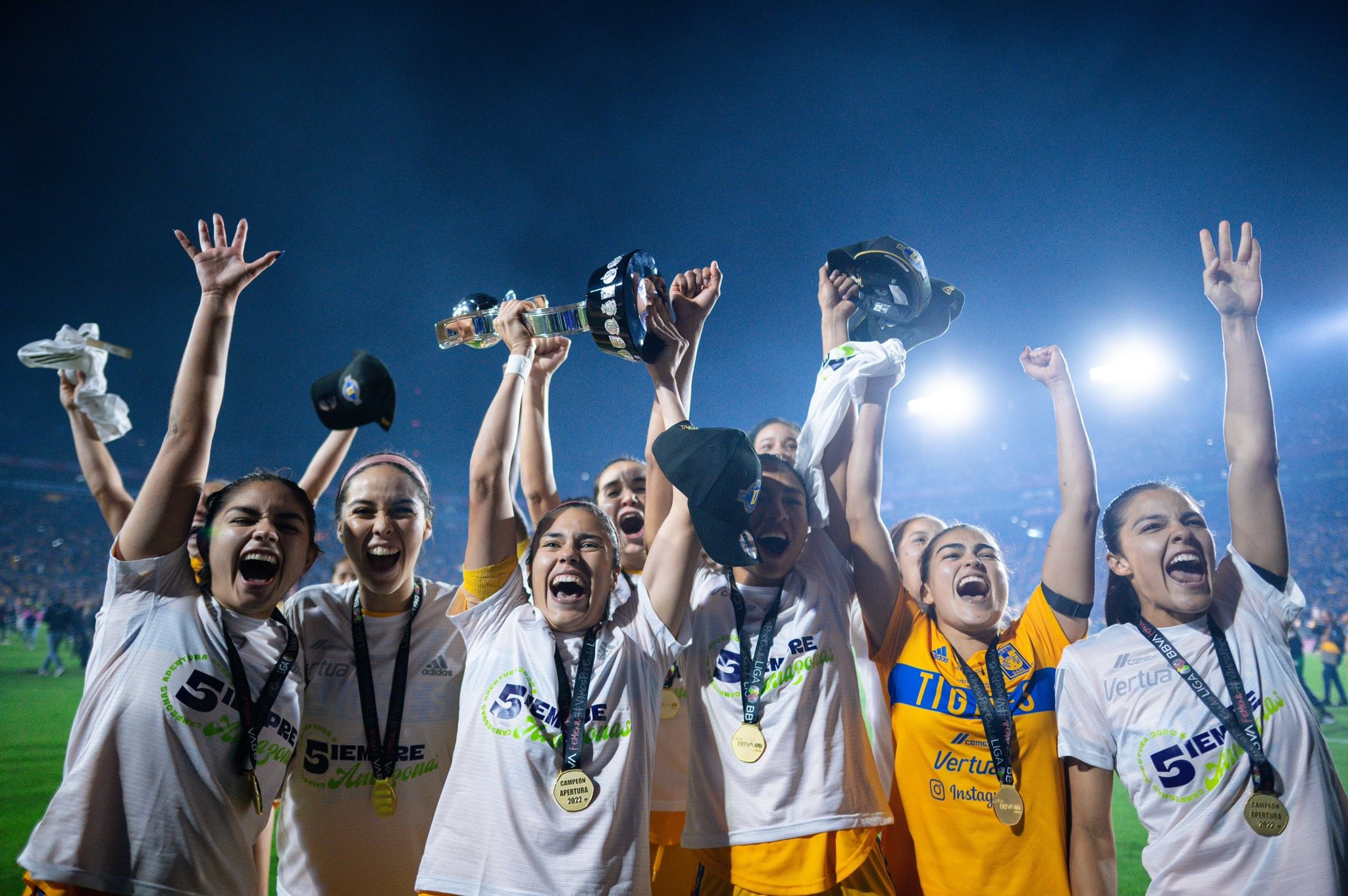 Tigres Campeón Femenil