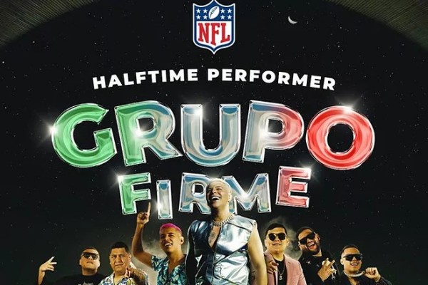 Grupo Firme dará el show del medio tiempo en partido de la NFL en México
