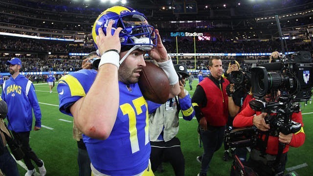 A lo “Tom Brady“, Baker Mayfield debutó con los Rams venciendo a Raiders con pocos segundos en el reloj
