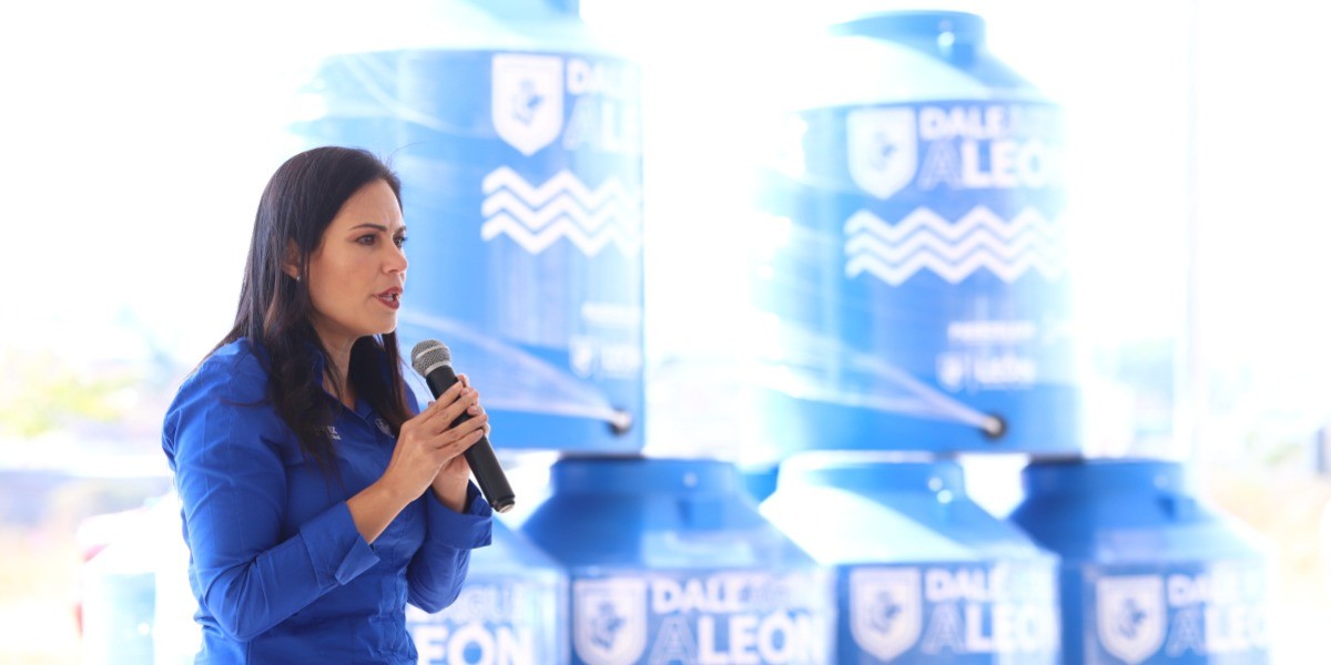 Inicia programa 'Dale agua a León'