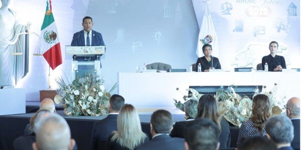 Rinde Rosa Medina informe Anual de Labores 2022