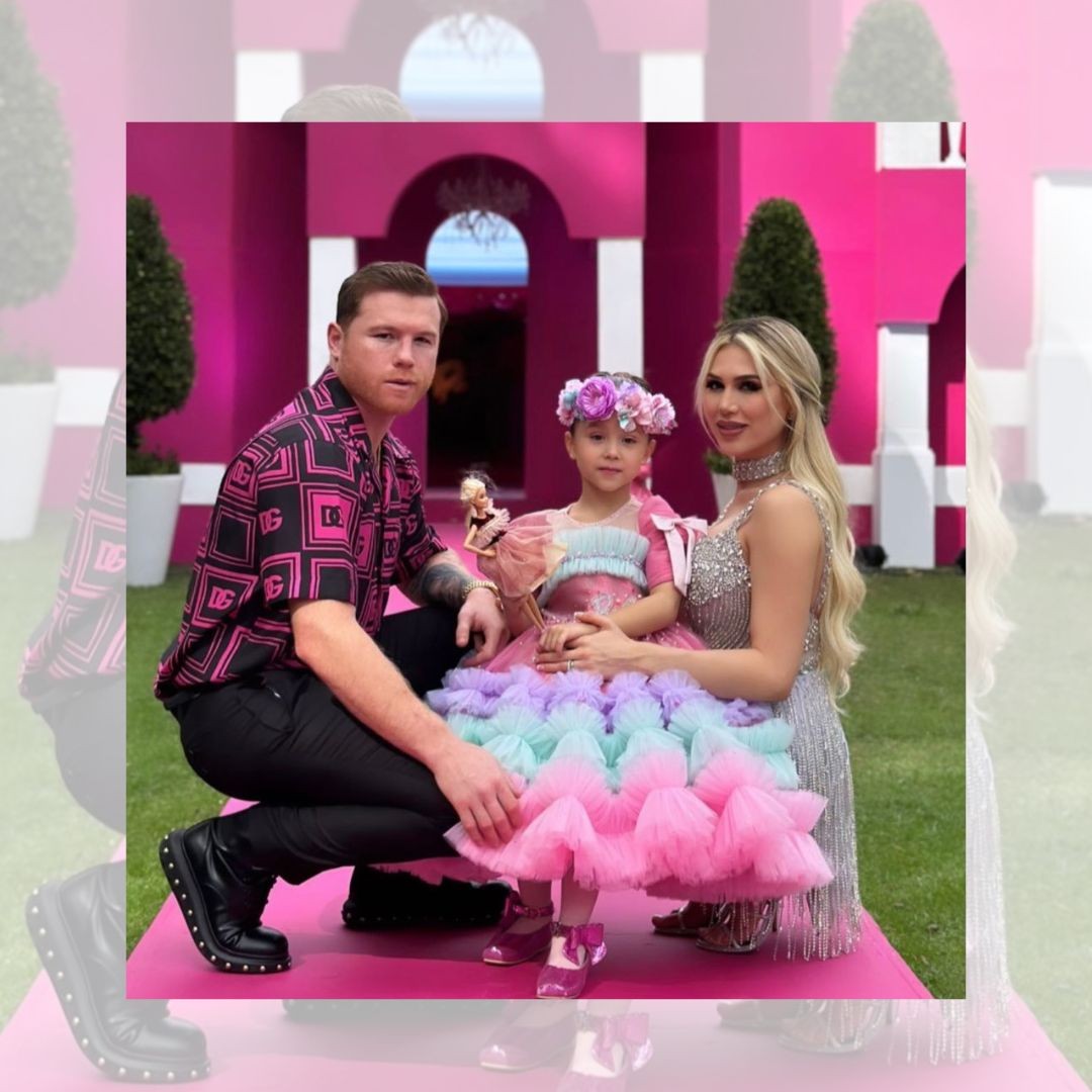 Con fiesta millonaria Canelo Álvarez festeja a su hija menor