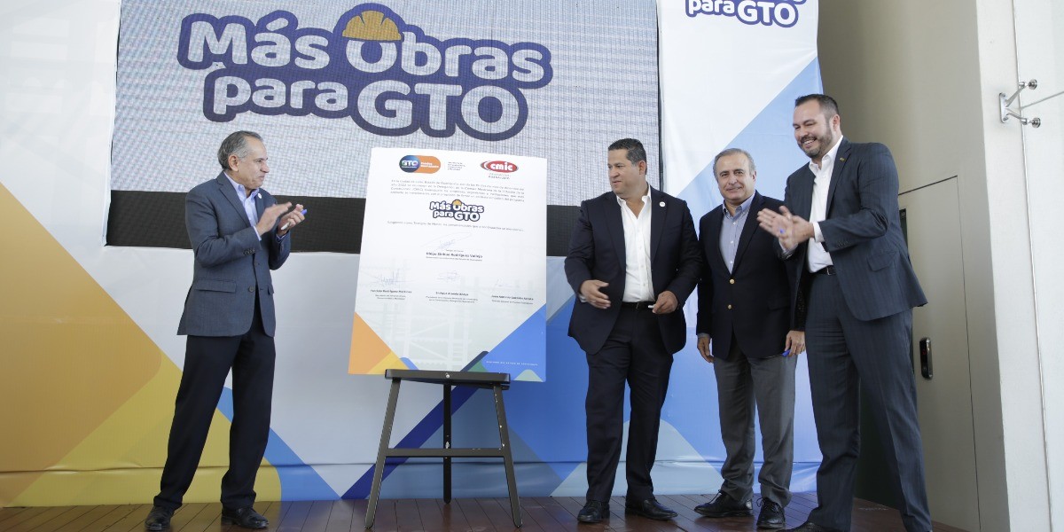 Lanzan programa 'Más obras para Guanajuato'