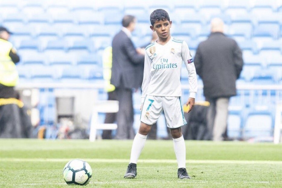 Hijo de CR7 se formará con el Real Madrid