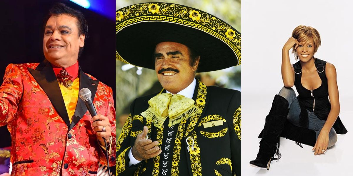 El Divo de Juárez y Vicente Fernández, en la lista de los mejores cantantes de todos los tiempos