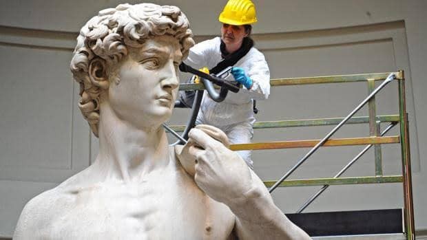 La réplica de “El David“ de Miguel Ángel llega a México