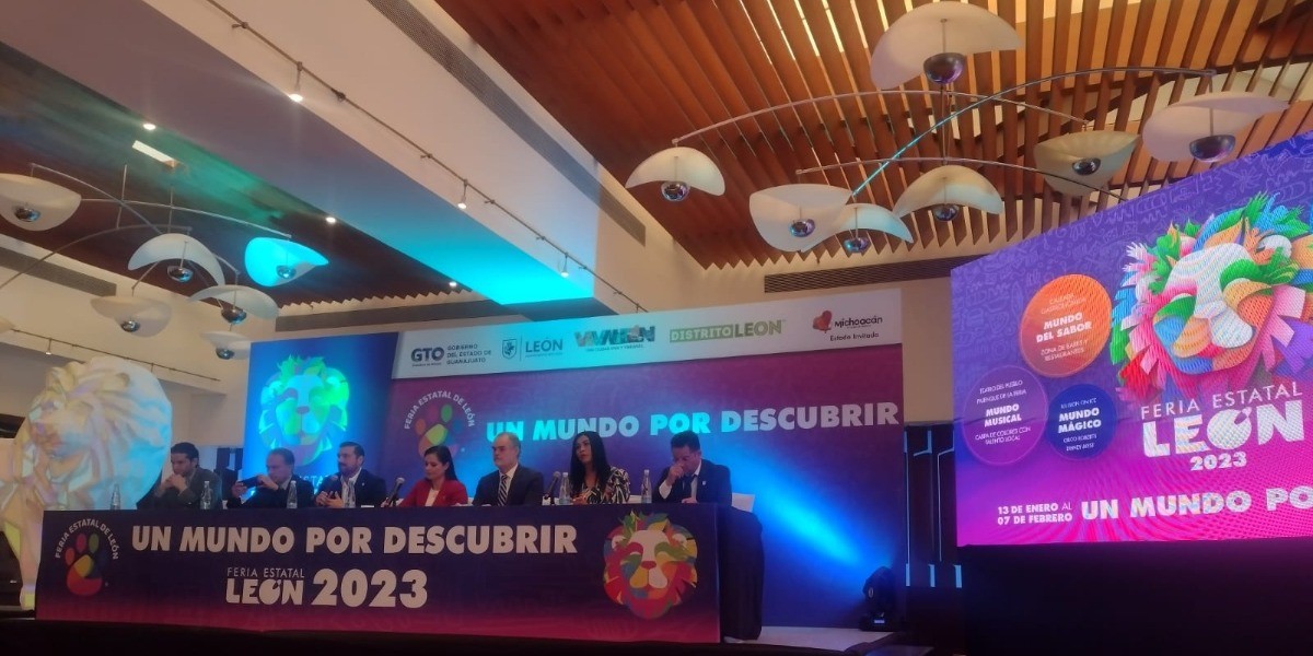 Presentan Feria Estatal de León 2023 en CDMX
