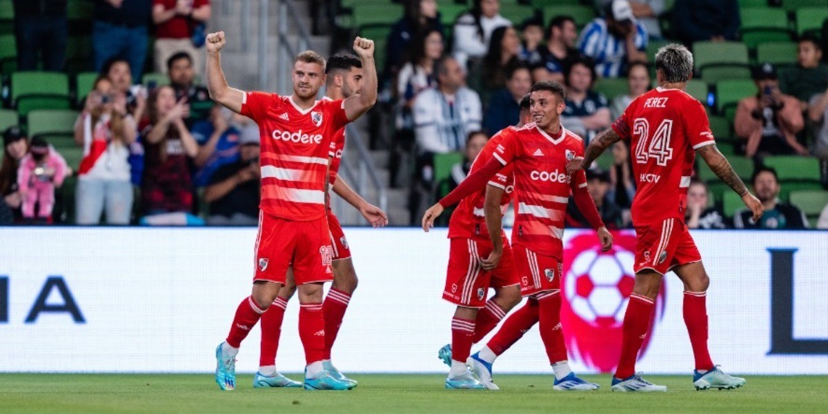 River se impone a Monterrey por la mínima diferencia