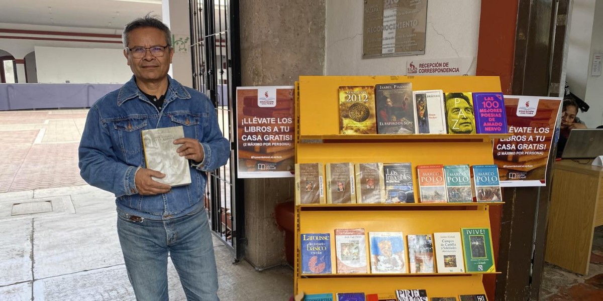 Casa de la Cultura en Silao invita a que te lleves un libro gratis