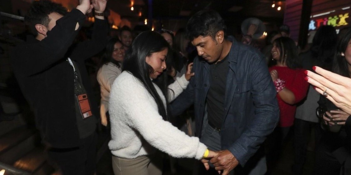 Yalitza Aparicio y Tenoch Huerta bailan cumbia en Festival del Cine Sundance