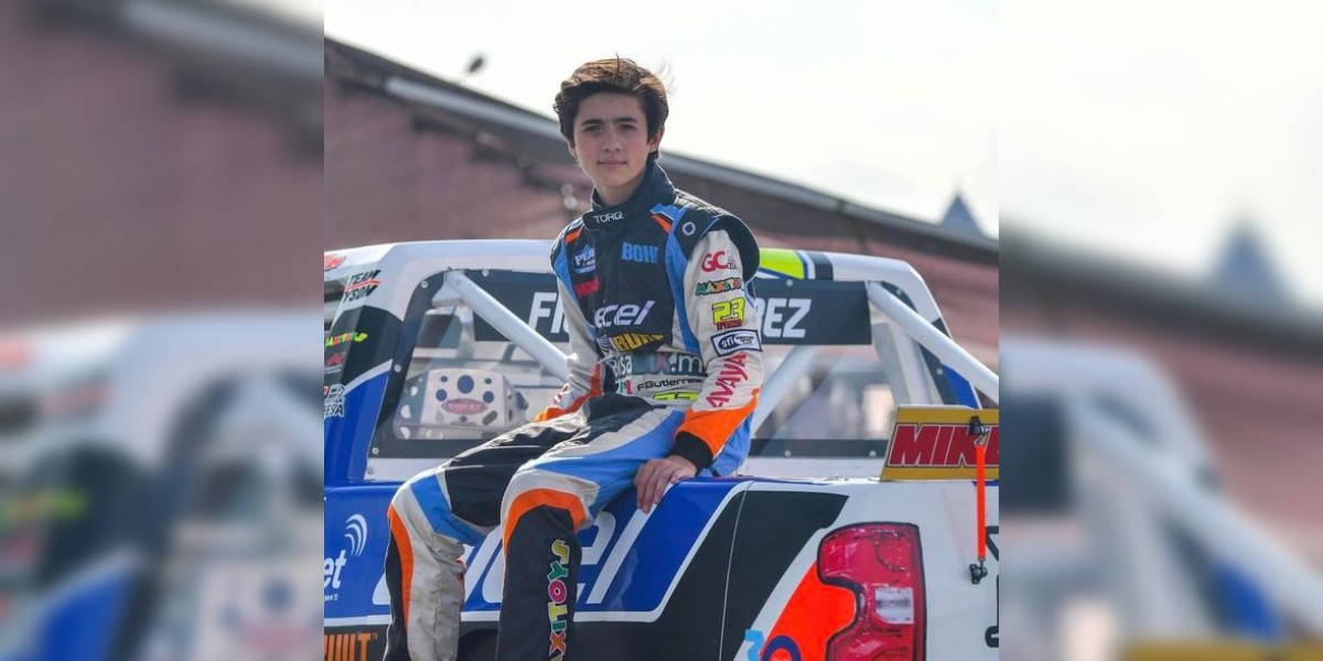 Muere en accidente Federico Gutiérrez, piloto mexicano de 17 años