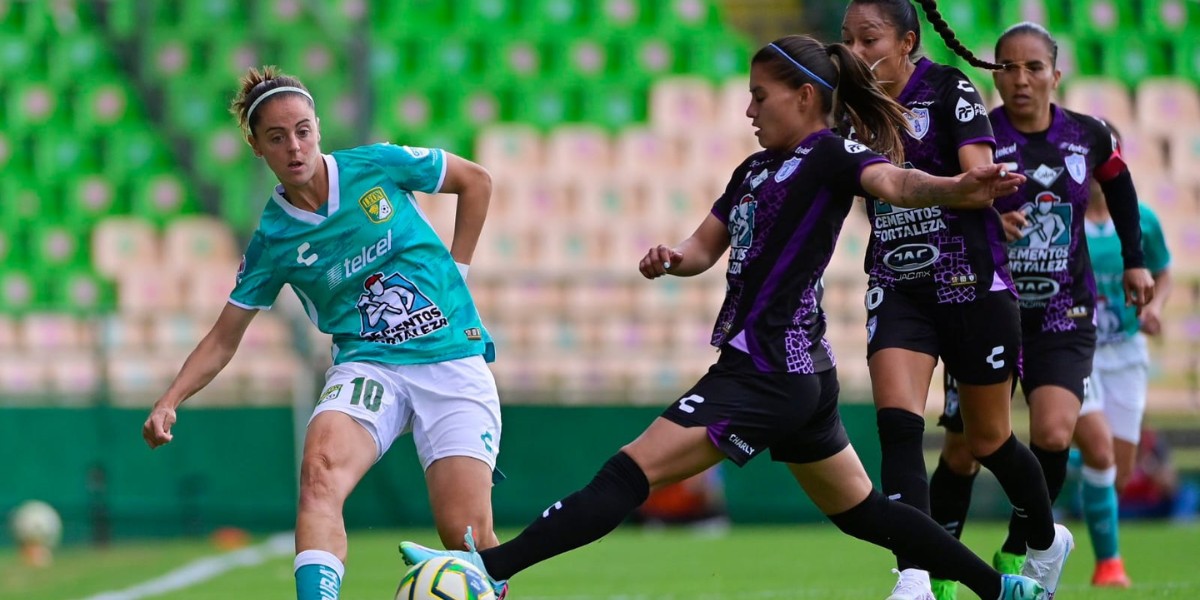 Club León Femenil cae 3-0 ante Pachuca Femenil