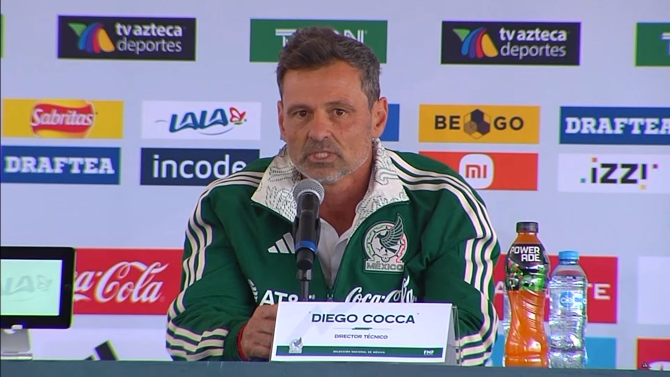 Diego Cocca es director técnico de la Selección Mexicana 