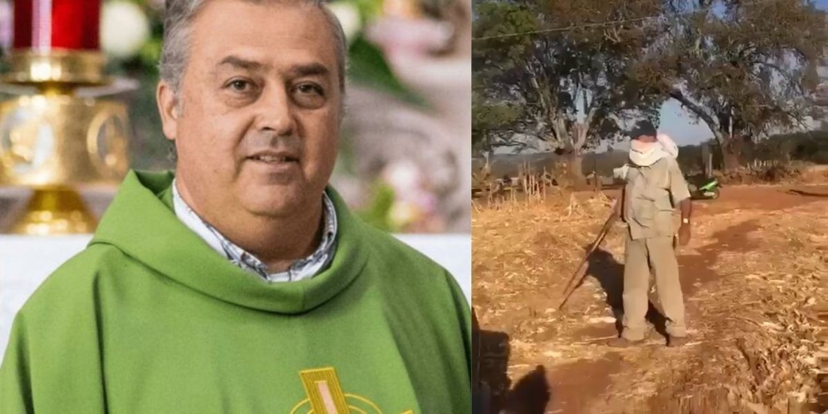 Despiden a sacerdote asesinado por su hermano