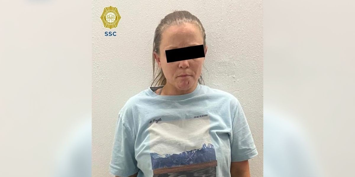 Detienen en CDMX a mujer buscada en Estados Unidos por narcotráfico