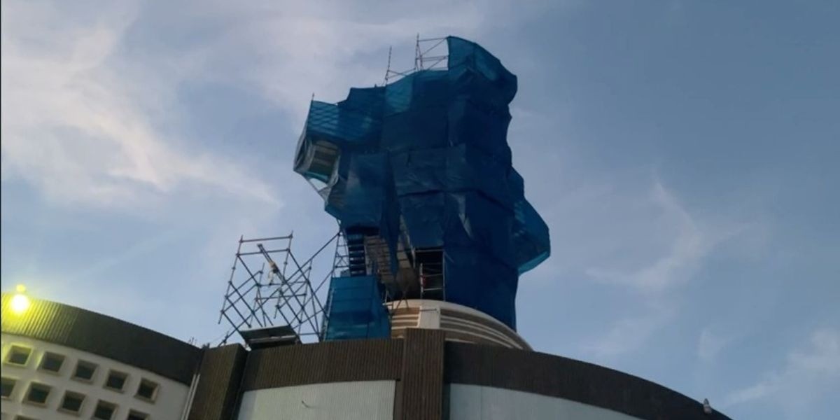 Restauran Cristo Rey del Cerro del Cubilete 