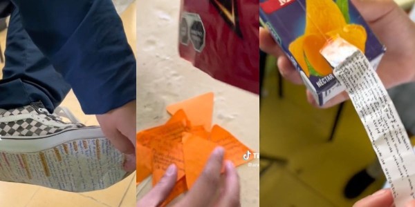 Maestra leonesa se viraliza por creativos ‘acordeones’ de sus alumnos