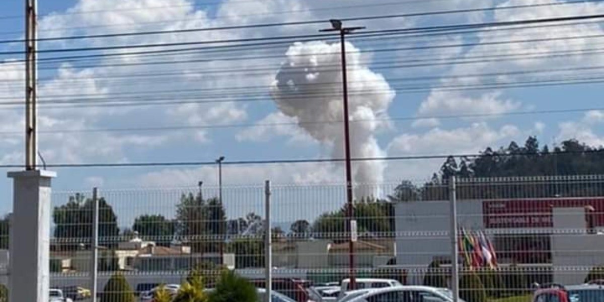 VIDEO: Explota taller de pirotecnia en Estado de México