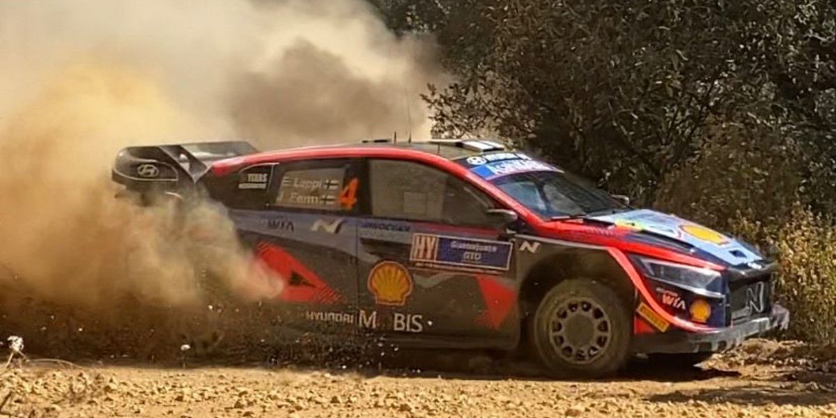 Lappi superó a Ogier en el segundo día de competencia del Rally México 2023