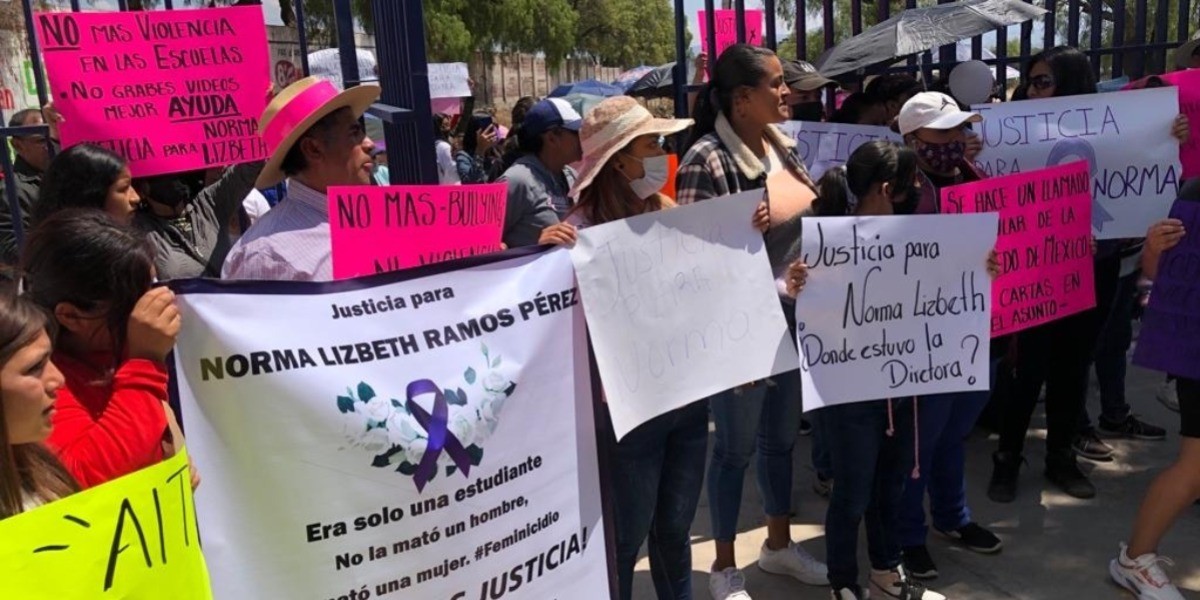 Exigen justicia familiares y amigos de Norma, la niña que murió tras golpiza