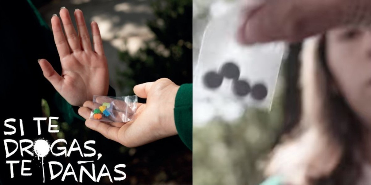 ¡Si te drogas, te dañas! Lanzan campaña contra adicciones