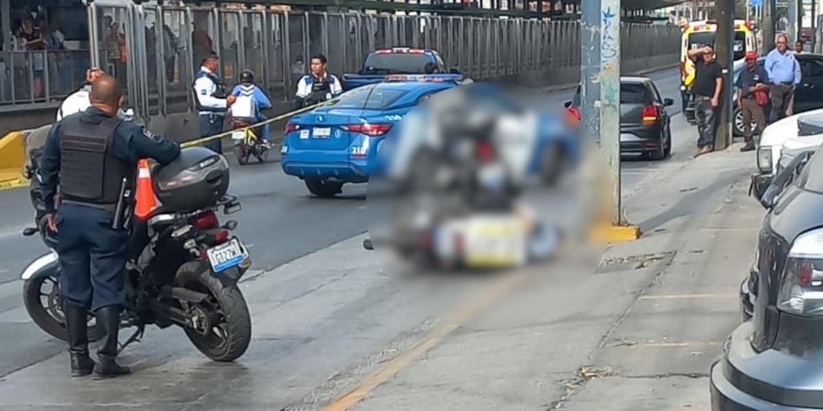 Muere motociclista al impactarse contra un poste en bulevar Torres Landa