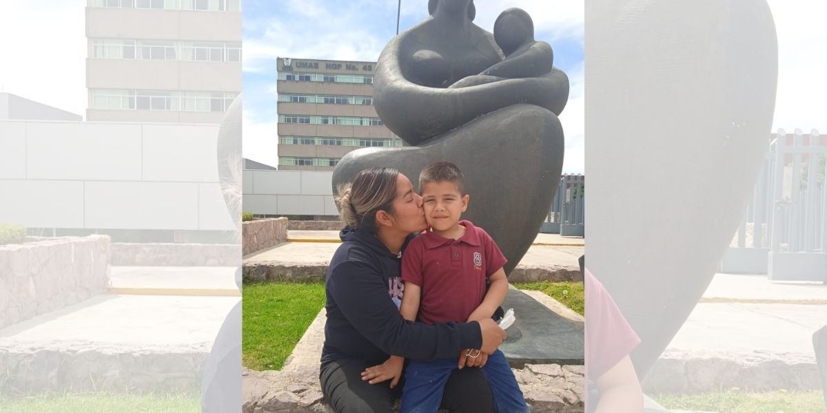 Supera pequeño de 5 años cáncer, gracias a la atención del IMSS