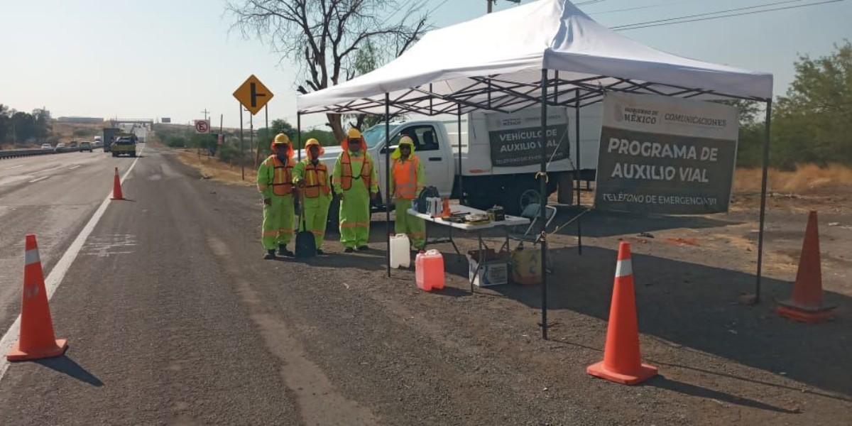 Refuerzan carreteras de Guanajuato para auxilio vial de vacacionistas