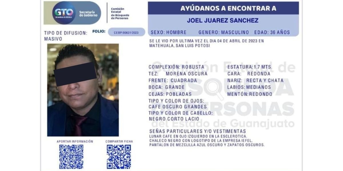 Confirma Fiscalía de San Luis Potosí muerte de un chofer de Guanajuato