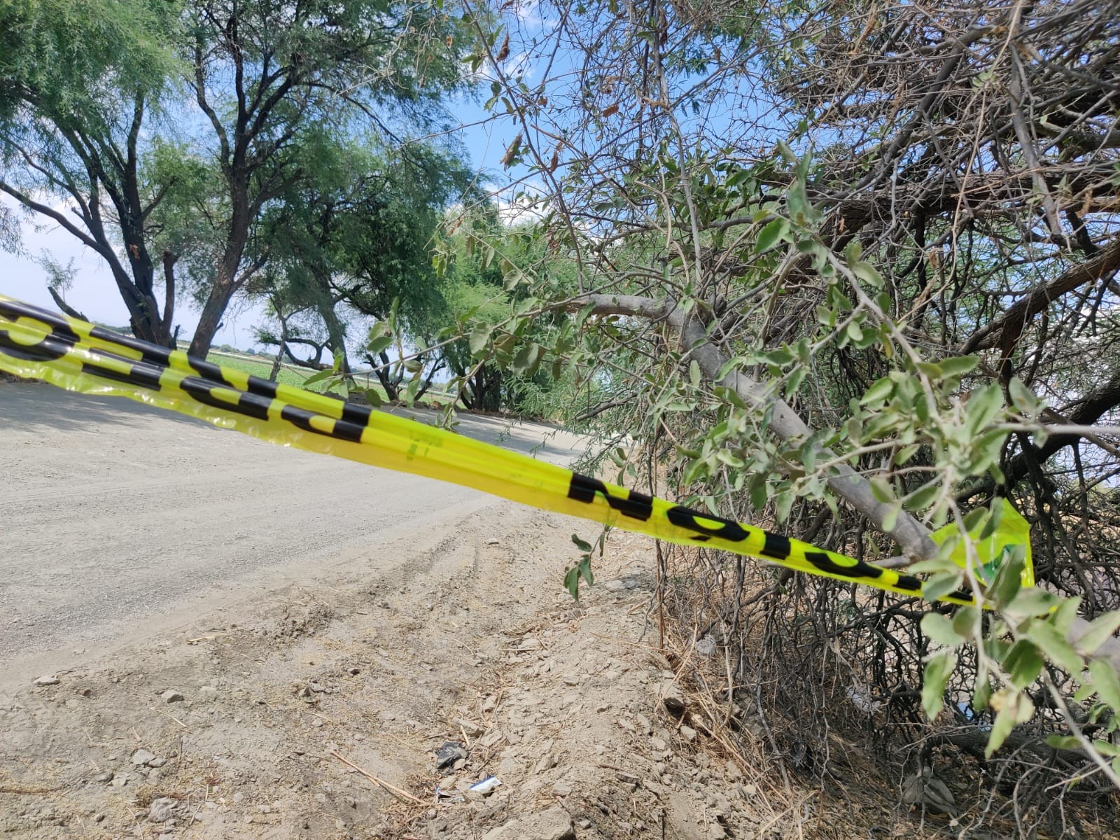 Hallan sin vida a hombre y mujer en predio de la comunidad La Sandía