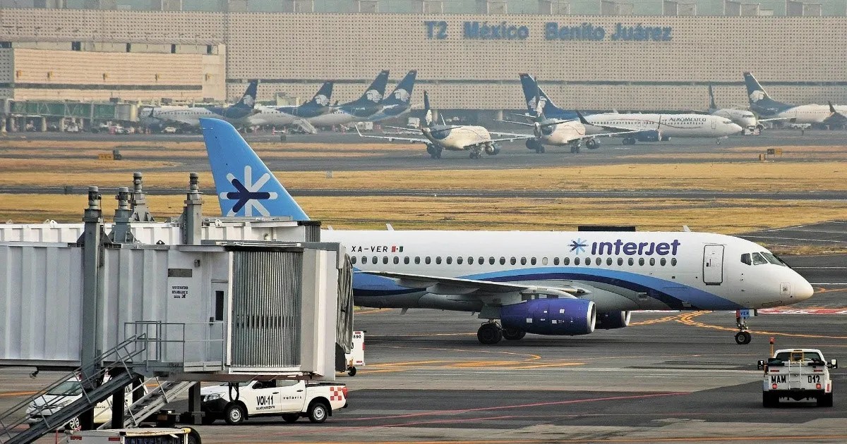 Declaran oficialmente en quiebra a la aerolínea Interjet